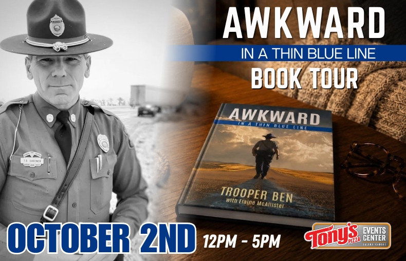 Awkward In A Thin Blue Line Book Tour